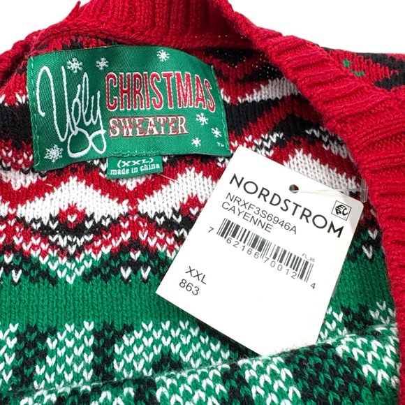 Ugly Christmas Sweater! “Oh Snap" Gingerbread Holiday Knit Pullover Size XXL - Picture 13 of 15